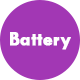 Glassmorphism Battery Light and Dark Mode - JavaScript / Miscellaneous