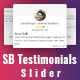 SB Testimonials Slider - WordPress / Miscellaneous