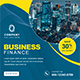 Business Finance Animated Banner GWD - HTML5 / Ad Templates