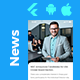 2 App Template| Online News App| Blog App | Magazine App| News Update App | QuNews - Mobile / Flutter