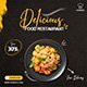 Food Restaurant Animated Banner GWD - HTML5 / Ad Templates