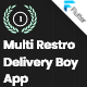 Delivery App - Multiple Restaurants Food Ordering Flutter App Mealup - Mobile / Flutter