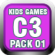 Kids Educational Games Collection 01 (Construct 3 | C3P | HTML5) 10 Games - HTML5 / Games