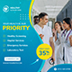 Medical Priority Animated Banner GWD - HTML5 / Ad Templates