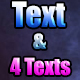 My Quiz - Text & 4 Texts (Unity Complete Project + AdMob Ads & Unity Ads) - Mobile / Android