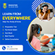 Learning Courses Animated Banner GWD - HTML5 / Ad Templates