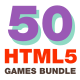 50 GAMES BUNDLE / HTML 5 / CONSTRUCT 3 - HTML5 / Games