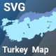 ZS Turkey map - HTML5 / Charts and Graphs