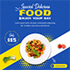 Food Delicious Animated Banner GWD - HTML5 / Ad Templates