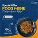 Food Menu Animated Banner GWD - HTML5 / Ad Templates