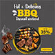 Food BBQ Animated Banner GWD - HTML5 / Ad Templates