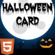 Halloween Card - HTML5 / Canvas