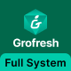 GroFresh - (Grocery, Pharmacy, eCommerce, Store) App and Web with Laravel Admin Panel + Delivery App - Mobile / Flutter