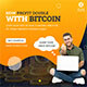 Cryptech Bitcoin Animated Banner Google Web Designer - HTML5 / Ad Templates