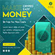 Bitcoin Cryptocurrency Animated Banner Google Web Designer - HTML5 / Ad Templates