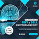 Cryptocurrency Bitcoin Animated Banner GWD - HTML5 / Ad Templates