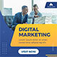 Digital Marketing Animated Banner Google Web Designer - HTML5 / Ad Templates
