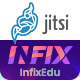 Jitsi Meet Module | InfixEdu School Management System Software - PHP Scripts / Add-ons