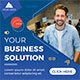 Business Solution Animated Banner Google Web Designer - HTML5 / Ad Templates