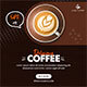 Coffee Drink Animated Banner Google Web Designer - HTML5 / Ad Templates