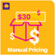 WooCommerce Manual Pricing - Name Your Price Plugin - WordPress / eCommerce / WooCommerce