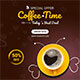 Coffee Animated Banner Google Web Designer - HTML5 / Ad Templates