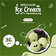 Ice Cream Animated Banner Google Web Designer - HTML5 / Ad Templates