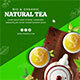 Natural Tea Animated Banner Google Web Designer - HTML5 / Ad Templates