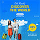 Travel Animated Banner Google Web Designer - HTML5 / Ad Templates
