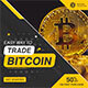 Cryptocurrency Bitcoin Animated Banner Google Web Designer - HTML5 / Ad Templates