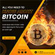 Cryptocurrency Bitcoin Animated Banner Google Web Designer - HTML5 / Ad Templates