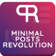 Minimal Posts Revolution For Elementor WordPress Plugin - WordPress / Add-ons