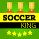 Soccer King - Construct 3, HTML5, Multiplayer, Rating System, Mobile - HTML5 / Games