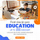 Education Animated Banner Google Web Designer - HTML5 / Ad Templates