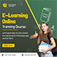 Education Learning Animated Banner Google Web Designer - HTML5 / Ad Templates