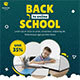 Back To School Animated Banner Google Web Designer - HTML5 / Ad Templates
