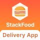 StackFood Multi Restaurant - Food Ordering Delivery Man App - Mobile / Flutter
