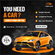 Rent A Car HTML5 Banner Ads GWD - HTML5 / Ad Templates