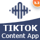Flutter Video sharing app like tiktok dubsmash Clone - Acoustic - Mobile / Flutter