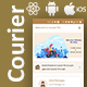 Courier Delivery React Native App Template | 2 Apps | User App + Delivery App | CourierPro - Mobile