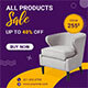 Furniture Google Adwords HTML5 Banner Ads GWD - HTML5 / Ad Templates