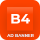 B4 Business Multi-Purpose - HTML 5 Animated Google Banner - HTML5 / Ad Templates