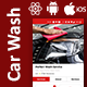 Car Service Appointment Booking Android App Template + iOS App Template | React Native | CarClean - Mobile