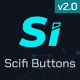Si Buttons - 60+ Premium Scifi Pure CSS Buttons | Fully Customizable | CSS Button Generator - CSS / Buttons