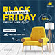 Black Friday Sale Furniture HTML5 Banner Ads GWD - HTML5 / Ad Templates