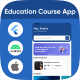 Flutter Online Education Course UI Kit Template - Mobile / Flutter