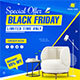 Black Friday Sofa HTML5 Banner Ads GWD - HTML5 / Ad Templates