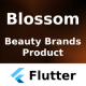 Blossom Android + iOS + Figma + XD + Sketch | Flutter | Online Beauty Brands Products - Mobile / Flutter