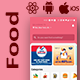 Food Ordering App Template in React Native | 2 Apps | User App + Delivery Boy App - Mobile
