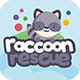 Raccoon Rescue Bubble Shooter HTML5 Construct 3 Game - HTML5 / Games